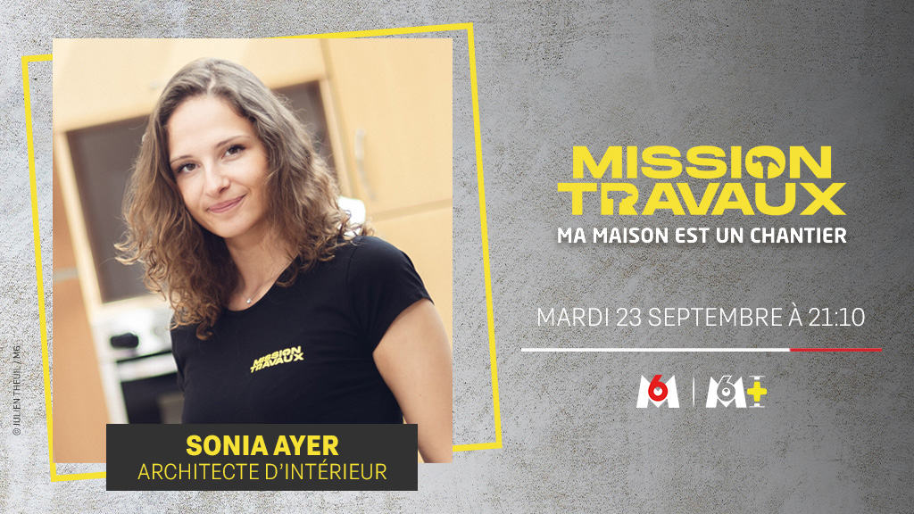 Sonia Ayer dans Mission Travaux sur M6